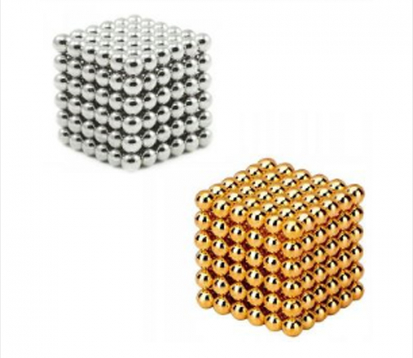 Neocube magnetic balls, Sampak sølv/guld V1002