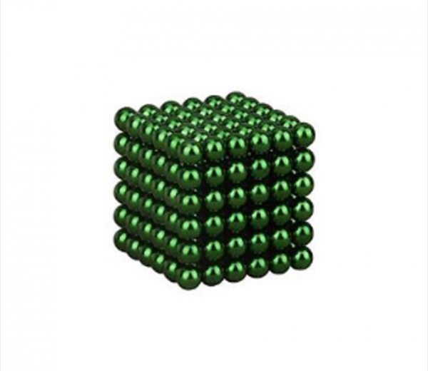 Neocube (216 balls, 5 mm) Grøn, varenr.:8375-GREEN