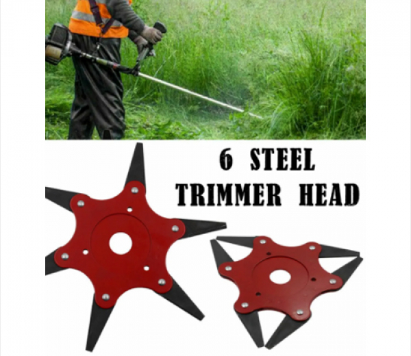 Upgrade-6-Blades-Steel-Outdoor-Trimmer-Head-Razors-65Mn-Lawn-Mower-Grass-Weed-Cutter