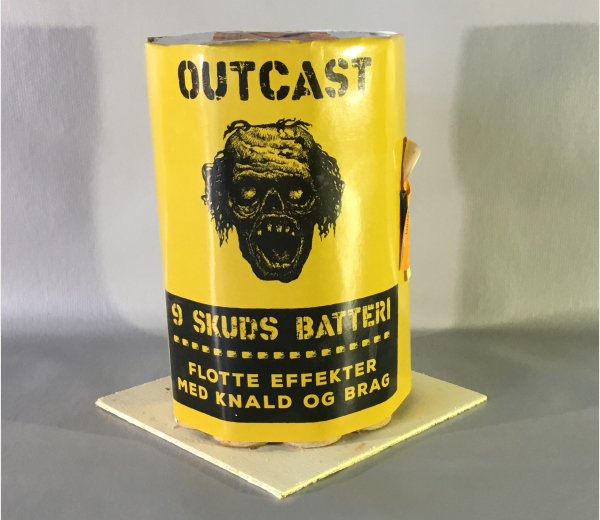 Outcast 9 skuds batteri