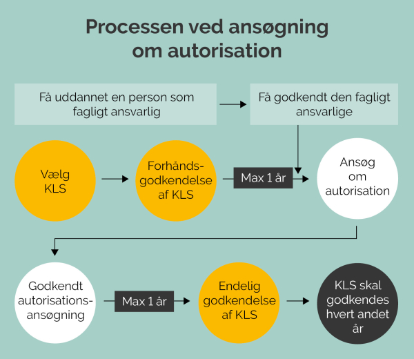 Processen ved ansøgning om autorisation